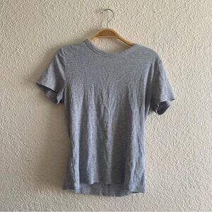 H&M Basic Gray Ribbed Shirt